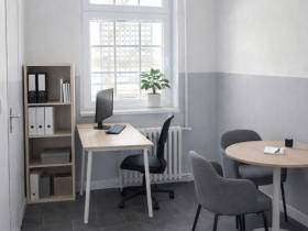 Mini Büro mit Fenster und Möblierung zu vermieten – Alt-Saarbrücken