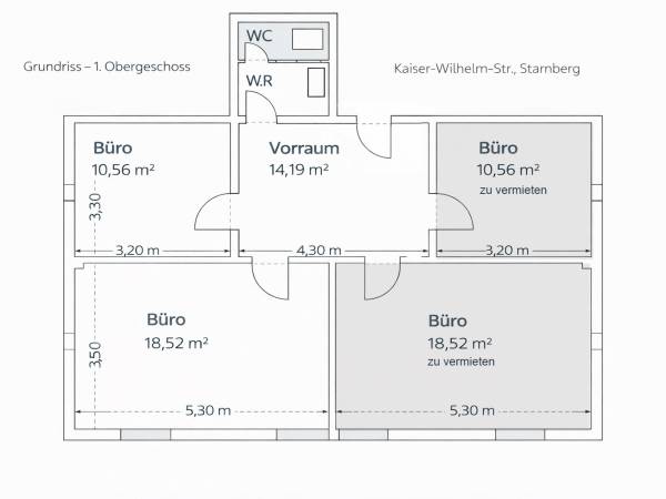 Bürogemeinschaft in Starnberg mit ruhiger Arbeitsatmosphäre — Bild 7