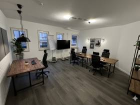 Büros im Coworking-Space im Siebengebirge