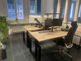 Moderner Büroraum  möbliert in Bürogemeinschaft 