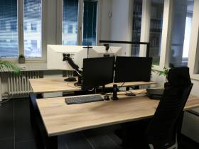 Moderner Büroraum  möbliert in Bürogemeinschaft 
