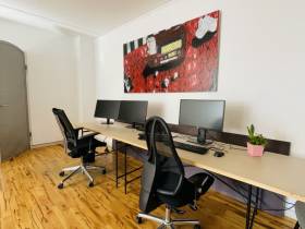 Gemeinschaftsbüro im Waldstraßenviertel sucht dich – langfristig