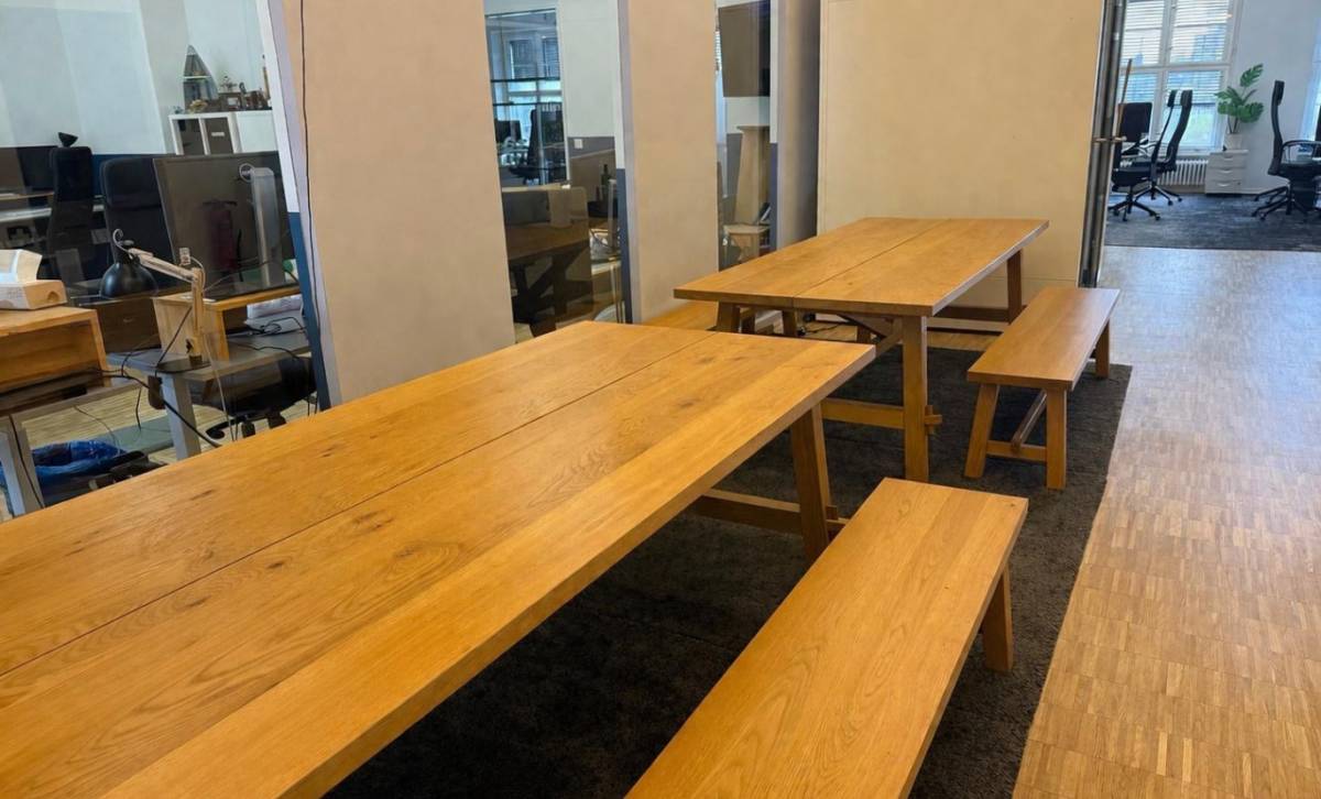 Lichtdurchflutetes Altbau-Büro in Bürogemeinschaft in Berlin-Kreuzberg