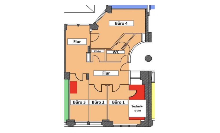 Büroraum Friedrichstraße 153 Berlin Mitte