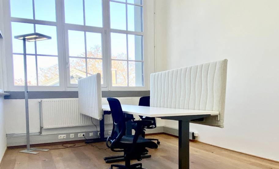 Büro mit 2 Arbeitsplätzen - flexibel nutzbar