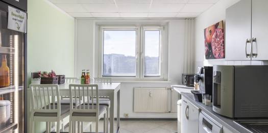 Gemütlicher Coworking Space am Ostkreuz