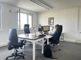 Gemütlicher Coworking Space am Ostkreuz