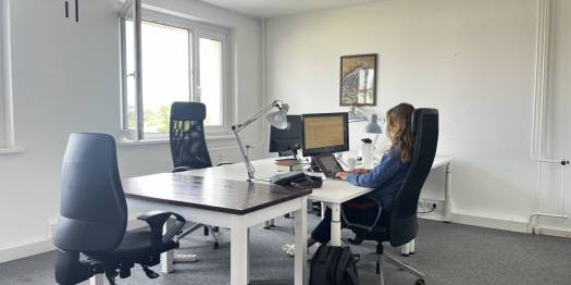 Gemütlicher Coworking Space am Ostkreuz