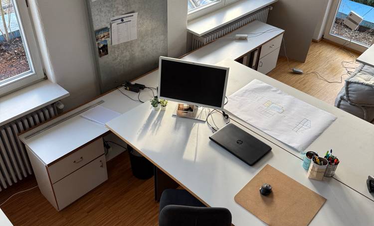 Moderner Female Coworking Space in Böblingen-Flugfeld