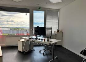 Geschlossenes Büro