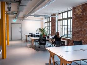Helles Büro im pulsierenden Plagwitz