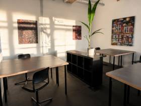 Flex Desk – Kreatives Open Studio mit Community