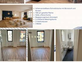 Flexible Büroräume und Arbeitsplätze im lebendigen Großmarktquartier