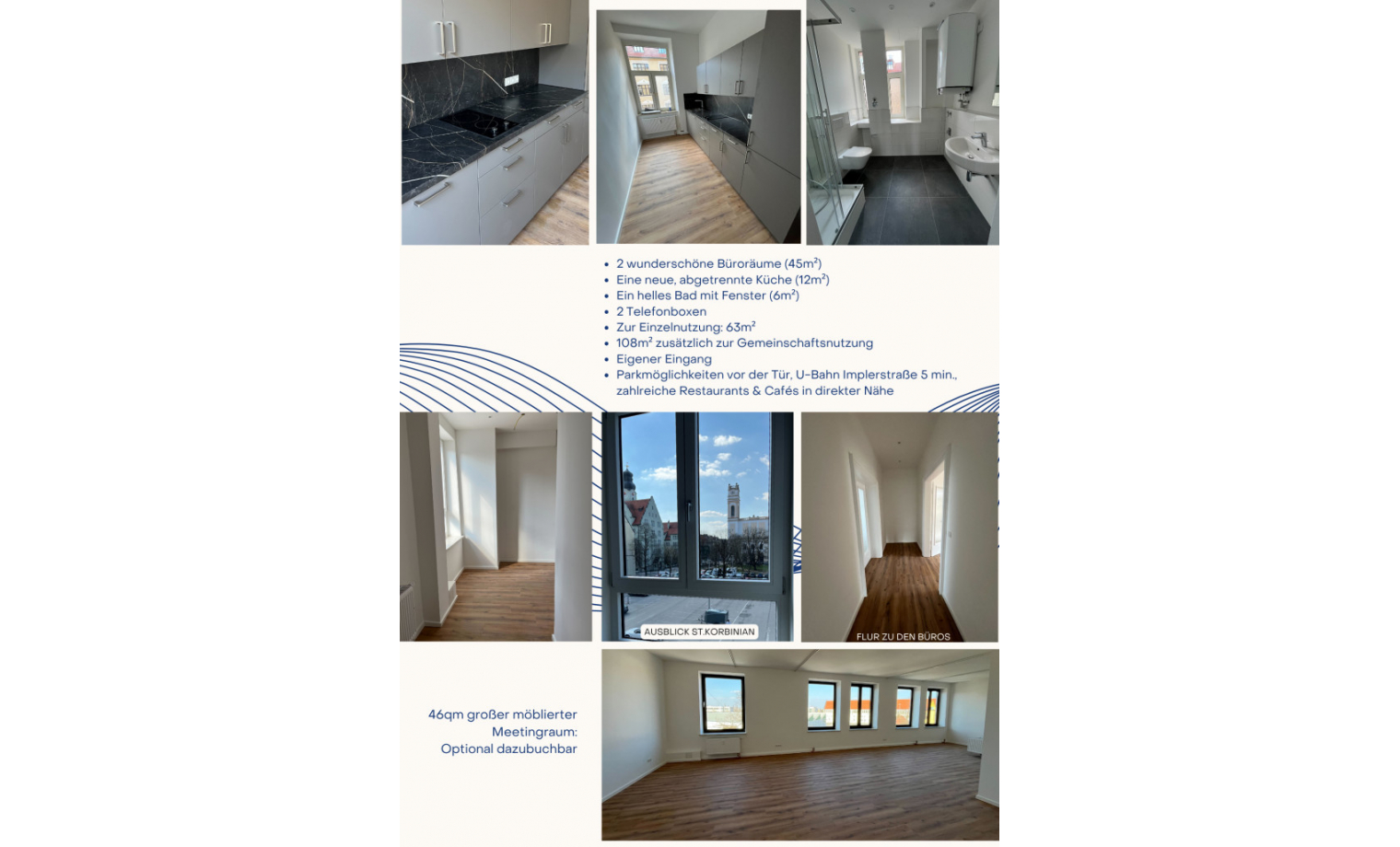 Shared Office Kochelseestraße München Sendling-Westpark