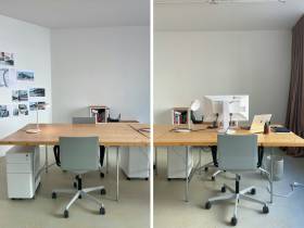 Helles Büro in zentraler Lage