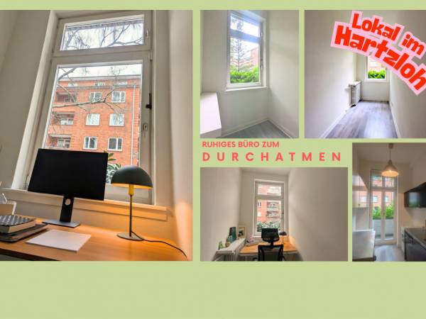 Separater Büroraum in familiärer Bürogemeinschaft Hamburg-Barmbek-Nord — Bild 3