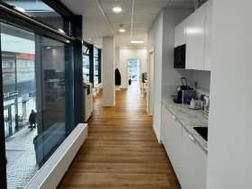 Offenes Büro mitten in der Innenstadt