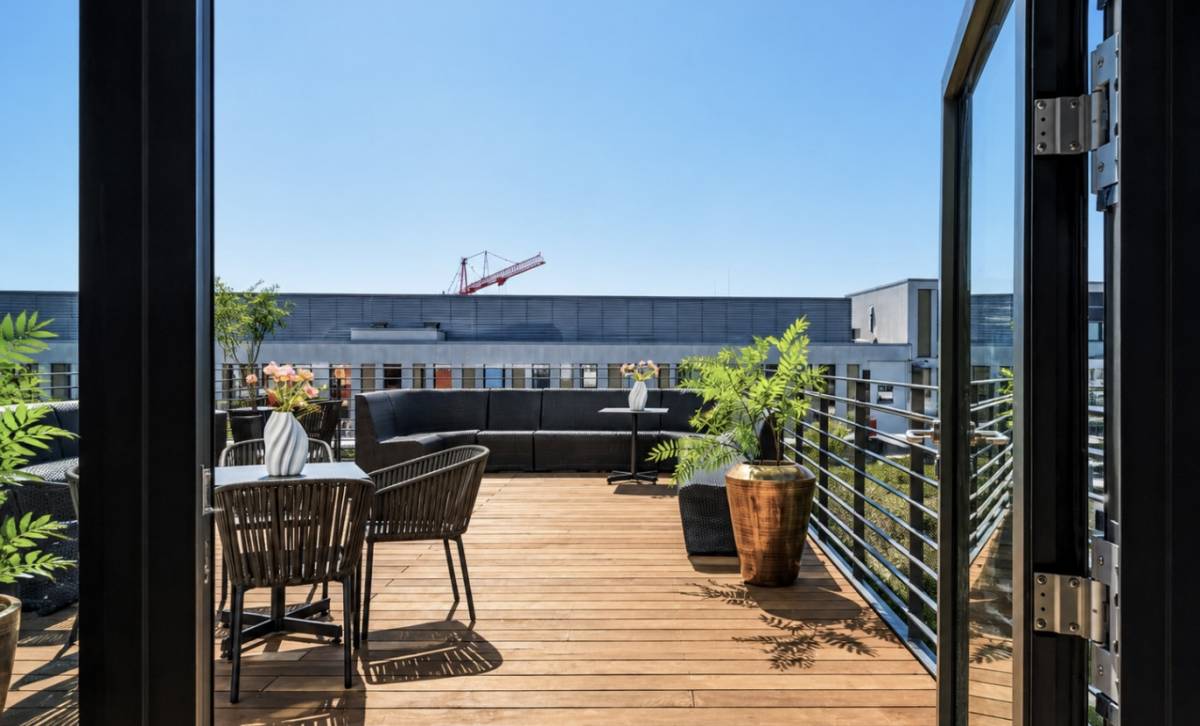 Dachterrasse