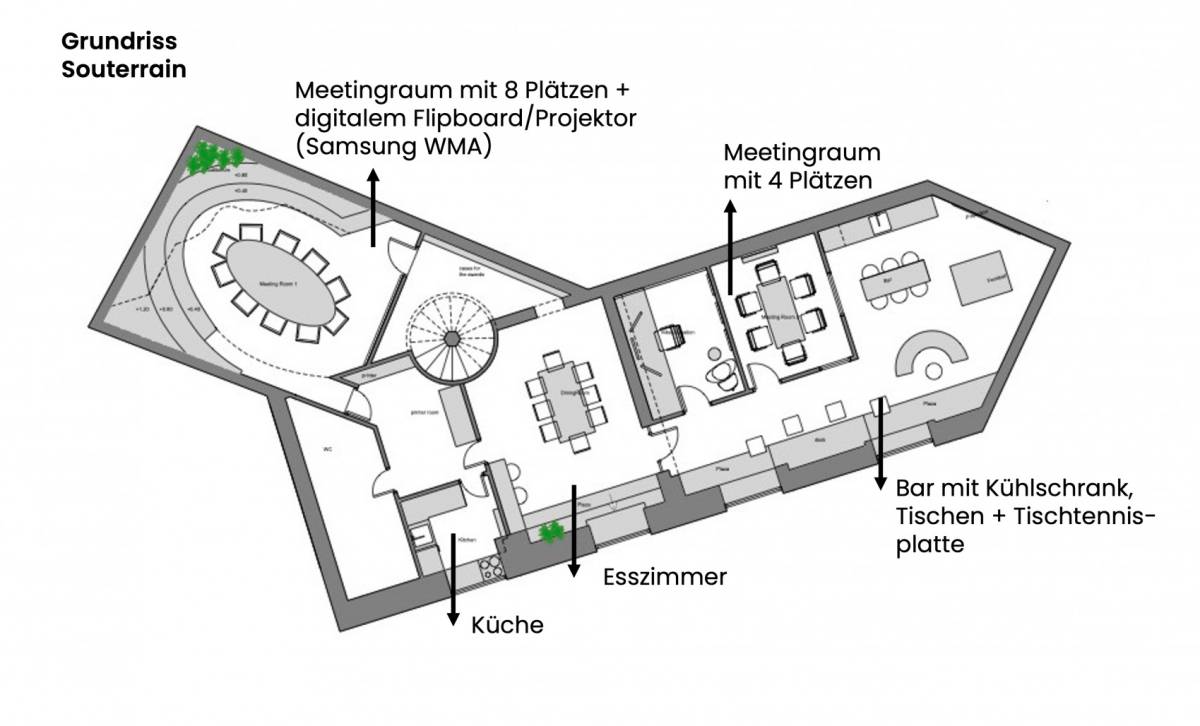 Grundriss Souterrain