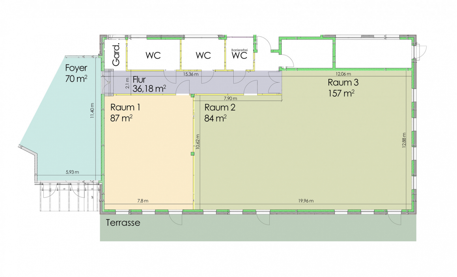 Büroraum Designstraße Krefeld Inrath/Kliedbruch
