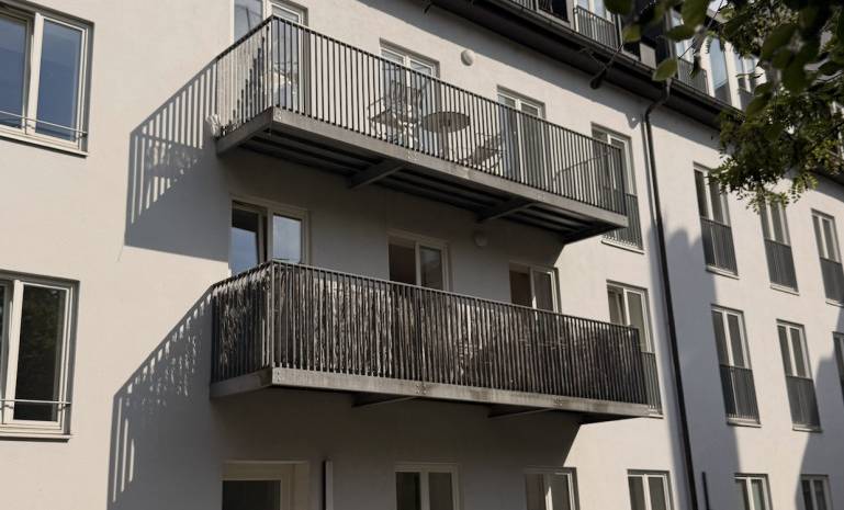 Rückansicht Büro