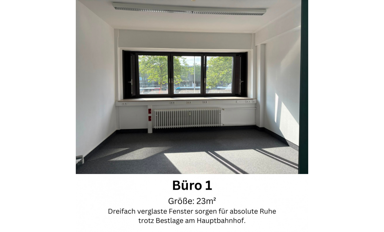 Büro mieten Berliner Platz Münster Bahnhof