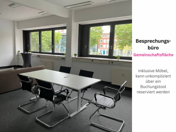 Helle Büroräume in zentraler Bürogemeinschaft in Münster-Bahnhof — Bild 6