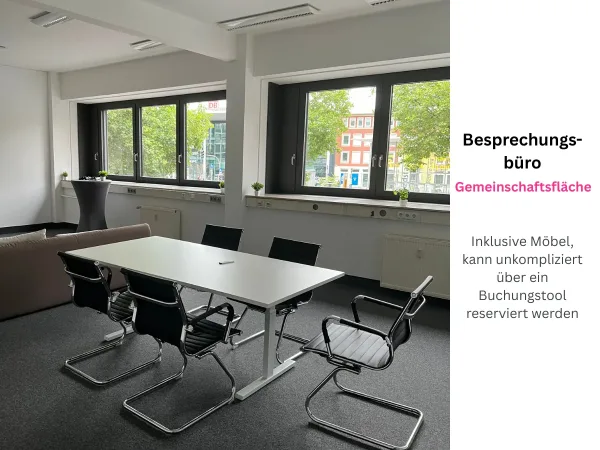 Abschließbares Büro in Münster (Bahnhof) – Helle Büroräume in Bürogemeinschaft in Münster-Bahnhof — Bild 6