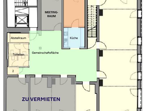Möblierte Büroräume in zentraler Bürogemeinschaft in München-Schwabing — Bild 4