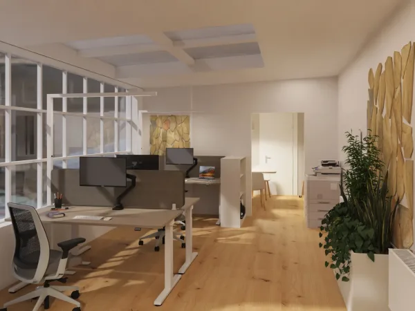 Schreibtischplatz in Dachau (Udlding) – Flexibler Coworking Space in der Dachauer Altstadt — Bild 1