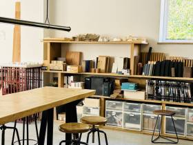 Helle Bürogemeinschaft im Loft-Stil in München Sendling