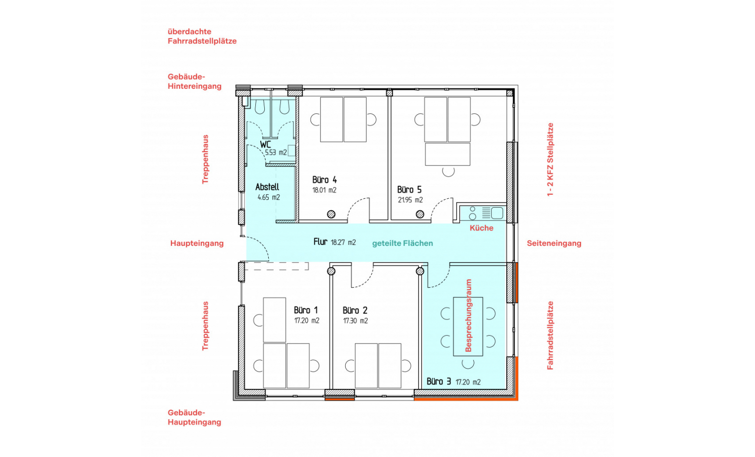 Arbeitsplatz Turmstraße Konstanz Industrie- und Gewerbegebiet