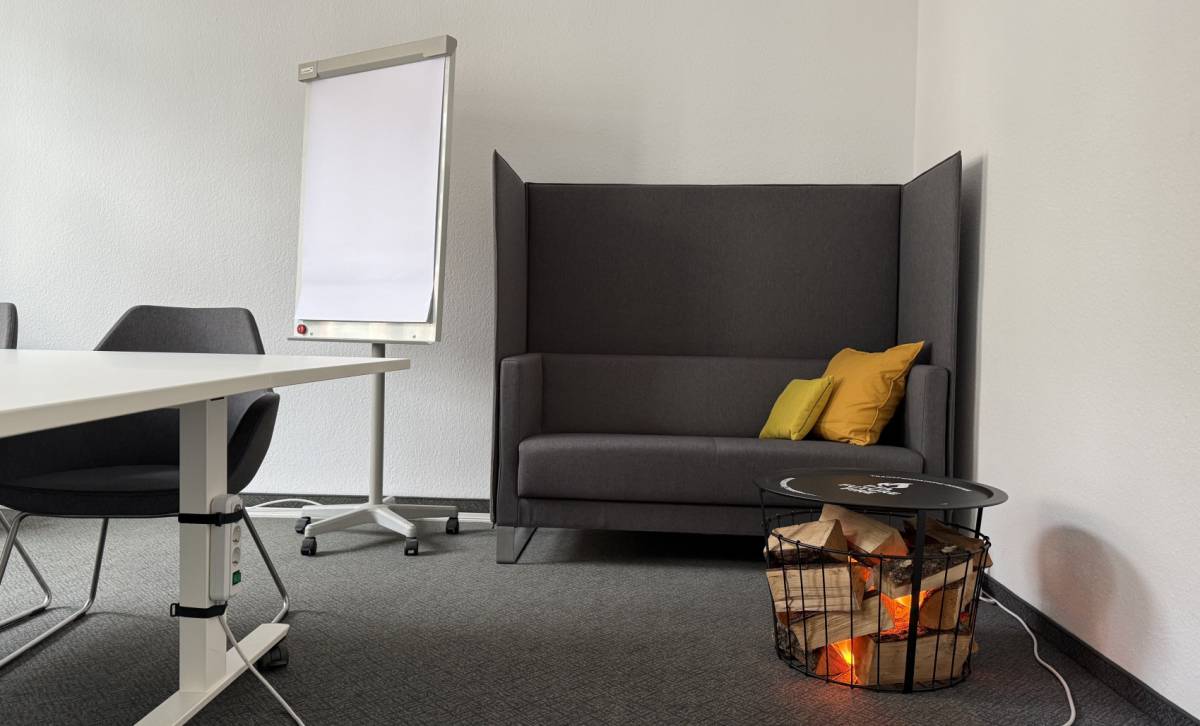 Sofa im Meetingraum