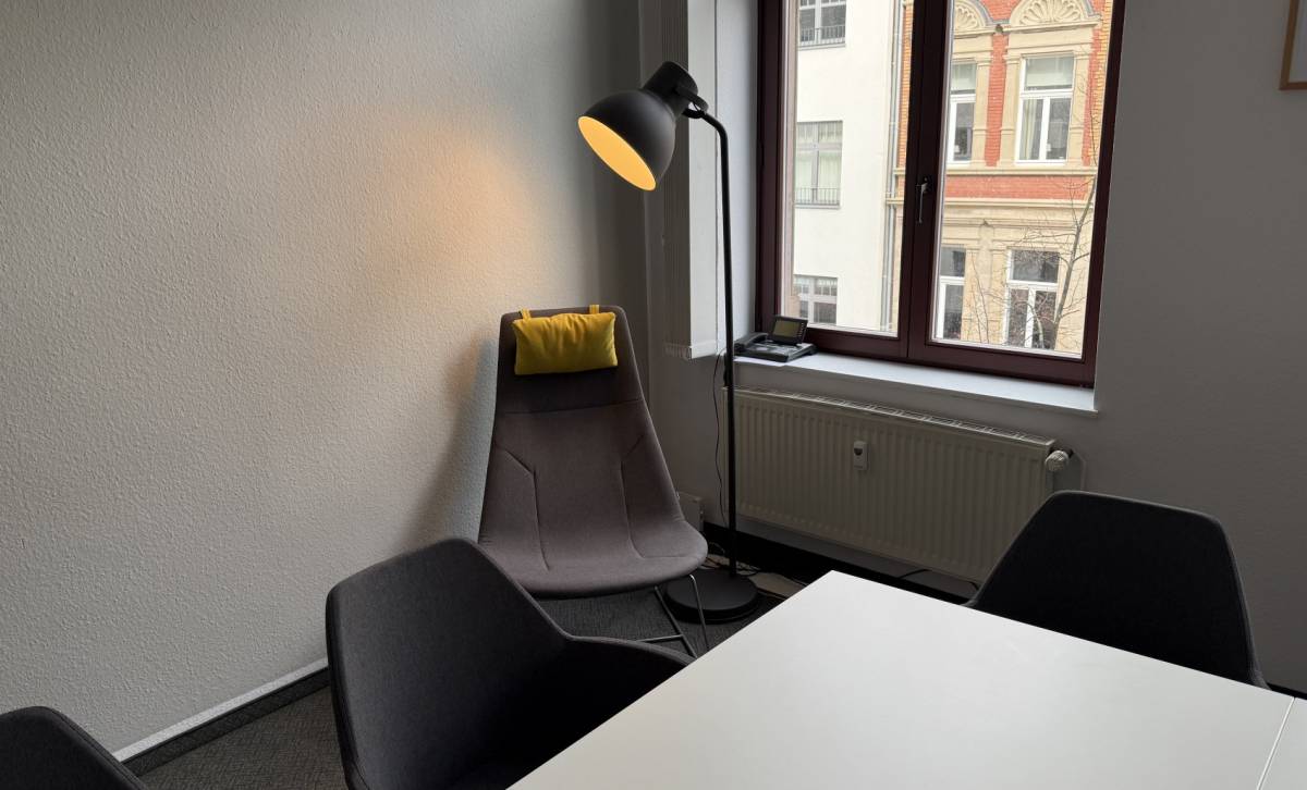 Leseecke im Meetingraum