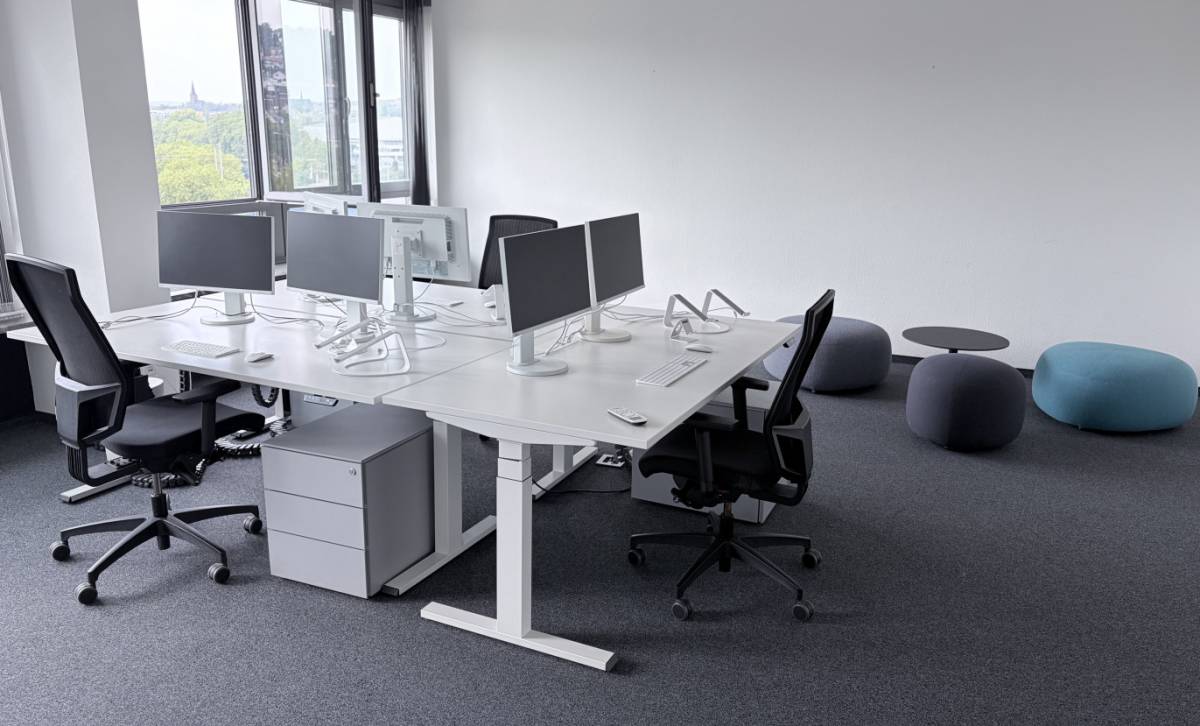 Büro mit Sitzecke