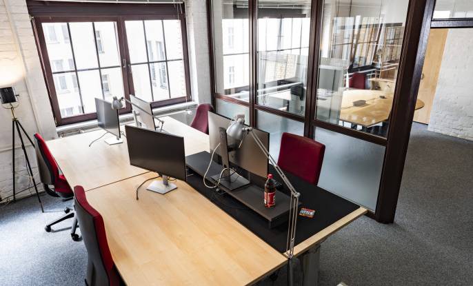 4er Insel Arbeitsplätze