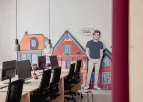 Büroraum / Arbeitsplätze
