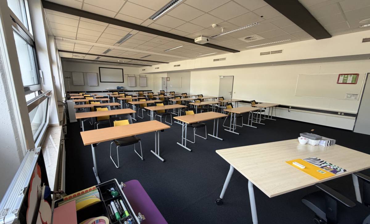 Schulungsraum, flexibel möblierbar