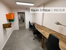 Büro in Hamburg-Eimsbüttel | 1-6 Pers. | 2 Räume | all inkl.