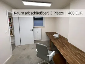 Büro in Hamburg-Eimsbüttel | 1-6 Pers. | 2 Räume | all inkl.