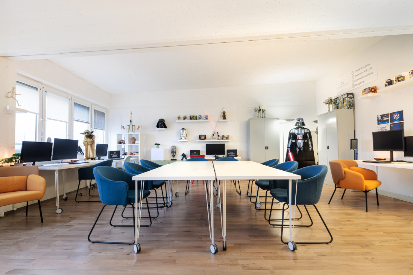 Büro auf Zeit Speditionstraße Düsseldorf Hafen