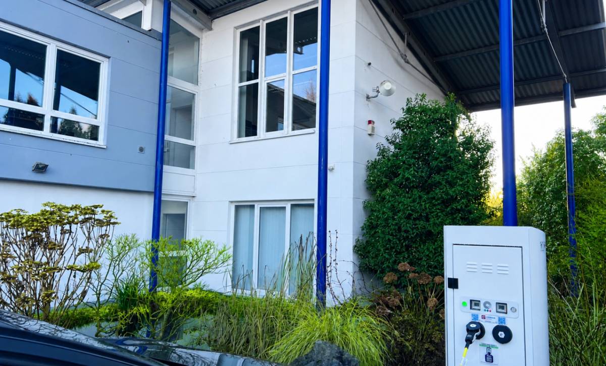 E-Ladestationen direkt am Gebäude