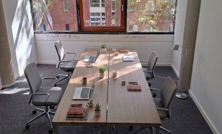 Einzelbüro Möbilierungsvorschlag
