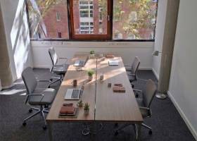 Einzelbüro Möbilierungsvorschlag