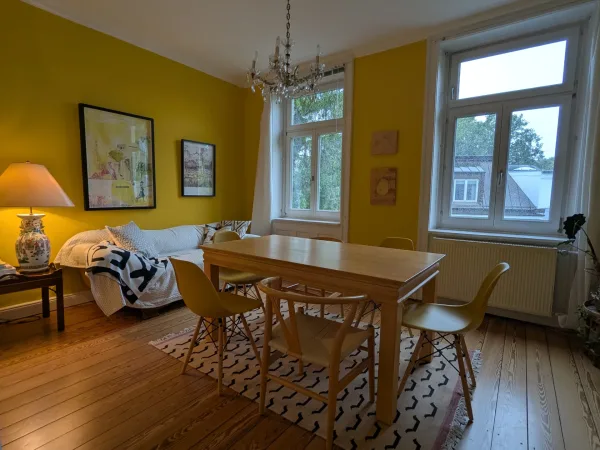 Schreibtischplatz in Hamburg (Eimsbüttel) – Kreative Bürogemeinschaft im Altbau in Hamburg-Harvestehude — Bild 5