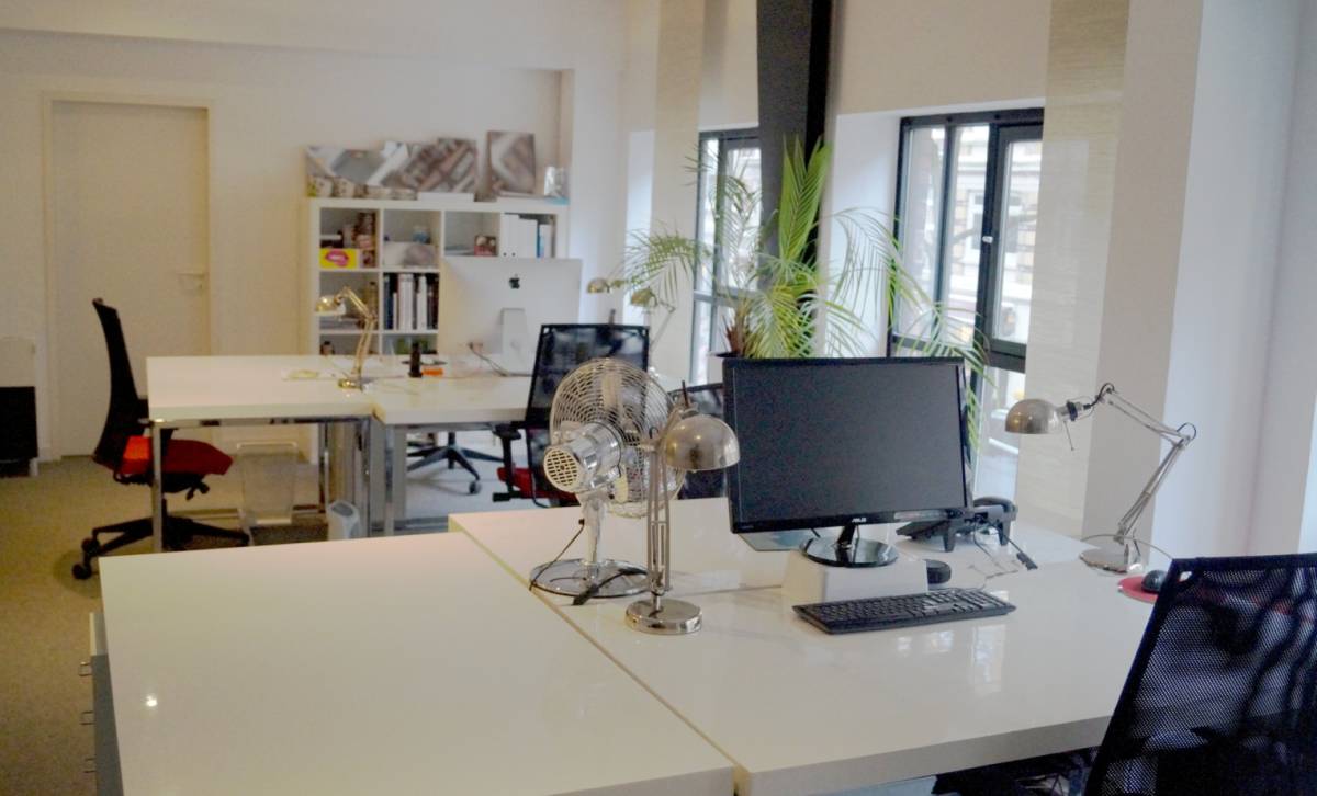 Offene Desks Büro 4
