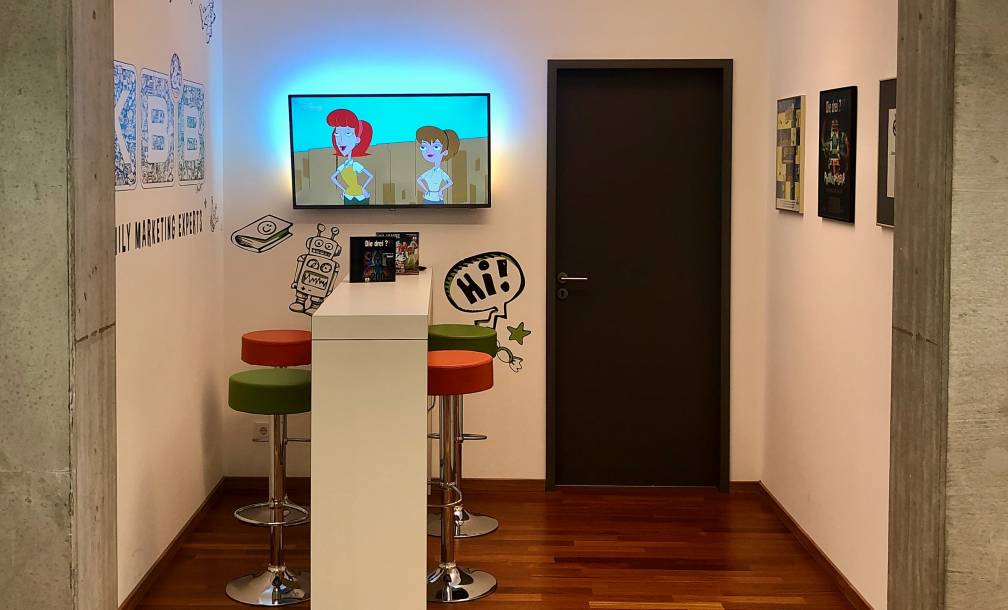 Kommunikationsbereich der Büroetage