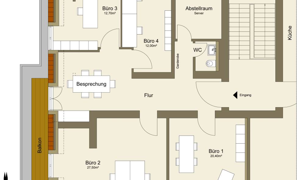 Grundriss Dachgeschoss