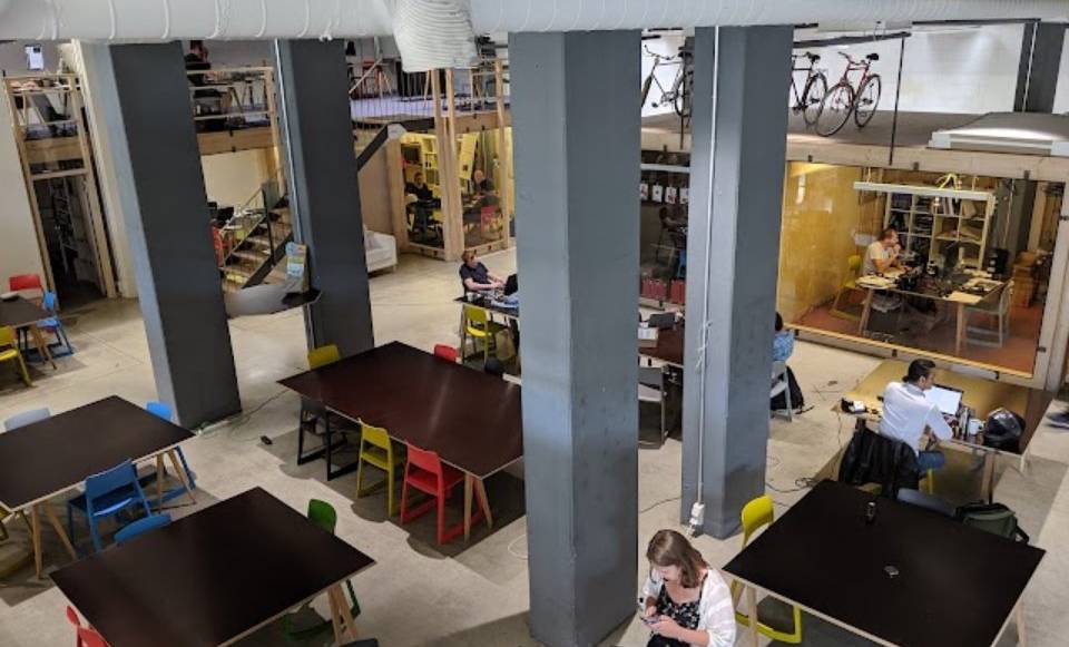 Offene Arbeitsfläche