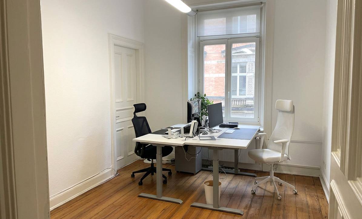 Blick ins Büro